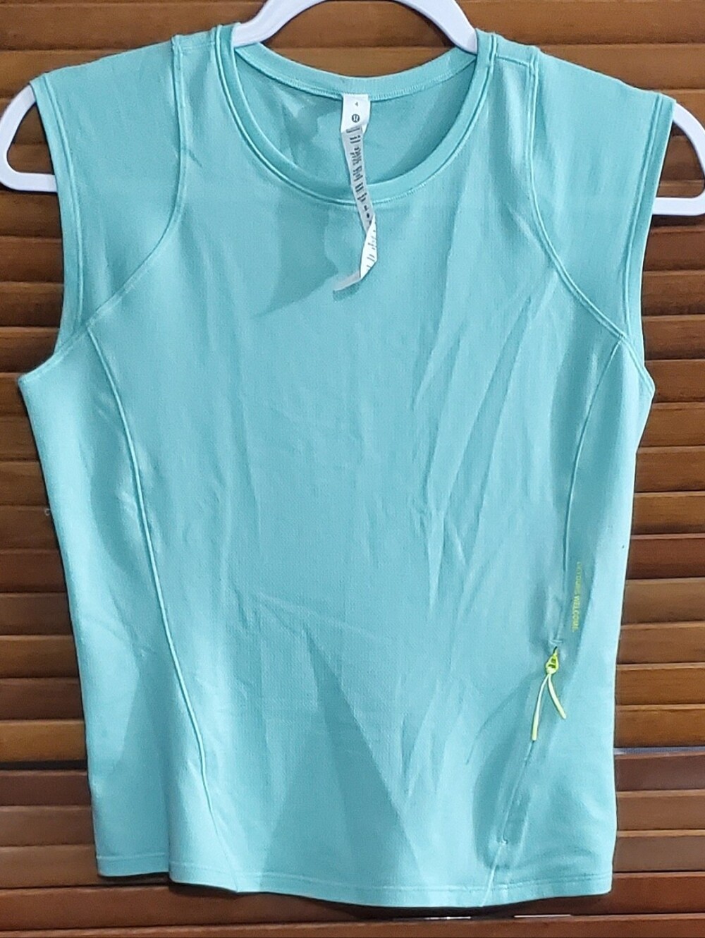 lululemon athletica Mint Green Sleeveless Athletic Tank